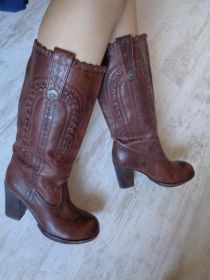 Чоботи Сапоги ^/--/^ Шкіряні чоботи 39 /--/ р Англія РОЗПРОДАЖ ^_^^^ Кожаные сапоги 39 /--/ г Англия РОЗПРОДАЖИ - фото фото фото
