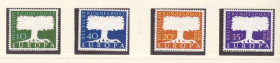 НДР, ФРН ГДР, ФРГ ^/--/^ Германия  1957 г  MNH  - EUROPA CEPT - дерево ^_^^^ 1957 — Німеччина — EUROPA CEPT — дерево - фото фото фото