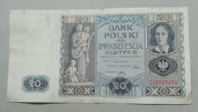 Польща Польша ^/--/^ ПОЛЬША 20 злотих 1936 ^_^^^ Польща 20 злотих 1936 - фото фото фото