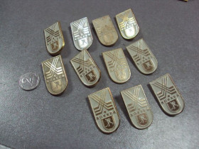 Спортивні Спортивные ^/--/^ знак олимпиада москва 1980 хоккей лот 11 шт №3548 ^_^^^ знак олімпіада москва 1980 хокей лот 11 шт No 3548 - фото фото фото