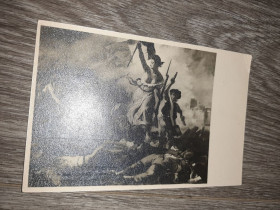 СРСР СССР ^/--/^ Открытка СССР Свобода на баррикадах    1956 /--/ г. ^_^^^ Листівка СРСР Свобода на барикадах 1956 /--/ р. - фото фото фото