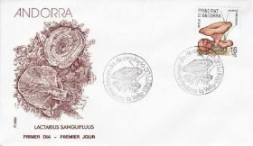 Європа Европа ^/--/^ Андорра Испанская 1983 СЪЕДОБНЫЕ ГРИБЫ ФЛОРА РАСТЕНИЯ ЧИСТАЯ ЭКОЛОГИЯ ДИКАЯ ПРИРОДА КПД Mi.167 ^_^^^ Іспанська 1983 З'ЄДОБНІ ГРИБИ ФЛОРА РАСТІННЯ ЧИСТА ЕКОЛОГІЯ ДІКА ПРИРОДУ ККД Mi.167 - фото фото фото