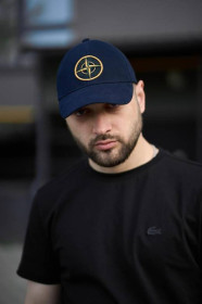 Літні головні убори Летние головные уборы ^/--/^ Кепка мужская Stone Island синяя ^_^^^ Кепка чоловіча Stone Island синя - фото фото фото