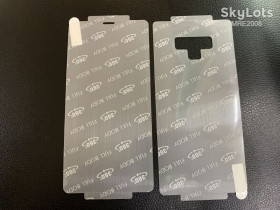 Плівки для екранів Пленки для экранов ^/--/^ Силиконовая пленка для Samsung Galaxy Note 9 Front+Back ^_^^^ Плівка для Samsung Galaxy Note 9 Front+Back - фото фото фото