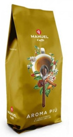 Кава і какао Кофе и какао ^/--/^ Кофе Manuel Aroma Piu, зерно, 40% Арабика, Италия, 1 /--/ кг ^_^^^ Кава Manuel Aroma Piu, зерно, 40% Арабіка, Італія, 1 /--/ кг - фото фото фото