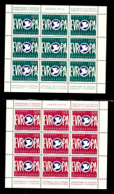 Балтійські країни Балтийские страны ^/--/^ Югославия   1975 г MNH  -  2 /--/ а  м/листа ^_^^^ Югославія 1975 MNH - 2 /--/ а м/листа - фото фото фото