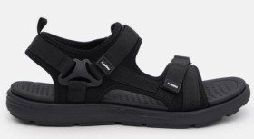 Шльопанці Шлепанцы ^/--/^ Размеры 36, 37, 39, 40, 41  Спортивные босоножки сандали Restime, черные, на липучках, подошва из пе ^_^^^ Розміри 36 37 38 39 40 41 Спортивні босоніжки сандали Restime, чорні, на ліпучках, підошва з пен - фото фото фото