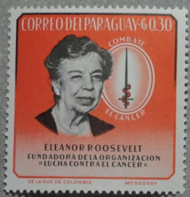 Інше Другое ^/--/^ Парагвай Медицина Элеонора Рузвельт 1964 ^_^^^ Парагвай Медицина Елеонора Рузвельт 1964 - фото фото фото