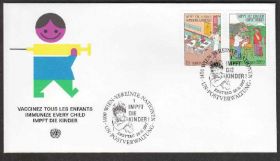 Європа Европа ^/--/^ ООН 1987 МЕДИЦИНА ПЕДИАТРИЯ ВАКЦИНАЦИЯ ПРОФИЛАКТИКА ЛЕЧЕНИЕ БОЛЕЗНИ ВРАЧИ ДОКТОРА КПД Mi.77-78 ^_^^^ МЕДИЦИНА ПЕДІАТРІЯ ВАКЦІНАЦІЯ ПРОФІЛАКТИКА ЛІКУВАННЯ БОЛЕЗНІ ВРАЧІ ДОКТОРА ККД Mi.77-78 - фото фото фото