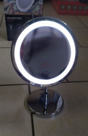 Дзеркала Зеркала ^/--/^ Новое качественное 3-кратное косметическое зеркало с LED-подсветкой из Европы Adler AD /--/ 2159 с гарантией ^_^^^ Нове якісне 3-кратне косметичне дзеркало з LED-підсвіткою з Європи Adler AD /--/ 2159 з гарантією - фото фото фото