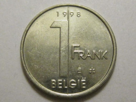 Бельгія Бельгия ^/--/^ Бельгия 1 франк 1998 года BELGI 3 /--/ П /--/ 701 ^_^^^ Бельгія 1 франк 1998 року BELGI 3 /--/ П /--/ 701 - фото фото фото