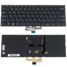 Клавіатури Клавиатуры ^/--/^ Клавиатура для ноутбука ASUS (UX /--/ 433 series) rus, black, без фрейма, подсветка клавиш ^_^^^ Клавіатура для ноутбука ASUS (UX /--/ 433 series) rus, black, без фрейму, підсвічування клавіш - фото фото фото