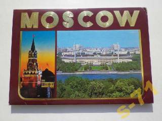 СРСР СССР ^/--/^ Набор из 7 открыток Москва Аэрофлот ^_^^^ Набір з 7 листівок Москва Аерофлот - фото фото фото