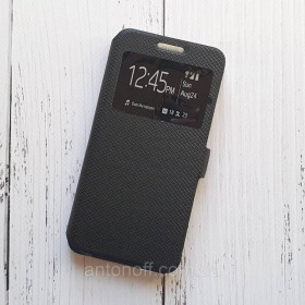 Зарядні пристрої Зарядные устройства ^/--/^ Чохол-книжка для HTC Desire 626, 626 /--/ G шкіряний, з віконцем, чорний ^_^^^ Чехол-книжка HTC Desire 626 / Desire 626 /--/ G для телефона - фото фото фото