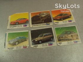 Вкладиші від жуйок Вкладыши от жвачек ^/--/^ вкладыш от жвачки otomoto лот 6 шт №15220 ^_^^^ вкладиш від жуйки otomoto лот 6 шт No /--/ 15220 - фото фото фото