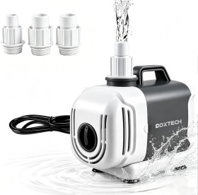 Акваріуми та аксесуари Аквариумы и аксессуары ^/--/^ Водяний насос Boxtech BT-P /--/ 05, 3500 л/год, 55 Вт для акваріуму, фонтанів, басейну чи невеликого пруду. ^_^^^ Водяной насос Boxtech BT-P /--/ 05, 3500 л/ч, 55 Вт для аквариума, фонтанов, бассейна или небольшого пруда. - фото фото фото