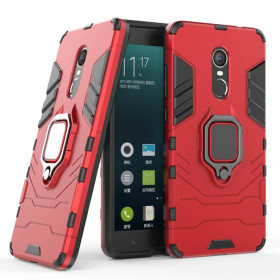 Чохли, бампера Чехлы, бампера ^/--/^ Чохол Ring case для Xiaomi Redmi Note 4 /--/ X / Note 4 Global / Note 4 броньований бампер з кільцем черво ^_^^^ Чехол Ring case для Xiaomi Redmi Note 4 /--/ X / Note 4 Global / Note 4 бронированный бампер с кольцом красно - фото фото фото