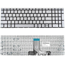 Клавіатури Клавиатуры ^/--/^ Клавиатура для ноутбука HP (Pavilion: 15-EG, 15-EH) rus, silver, без фрейма ^_^^^ Клавіатура для ноутбука HP (Pavilion: 15-EG, 15-EH) rus, silver, без фрейму (ОРИГИНАЛ) - фото фото фото