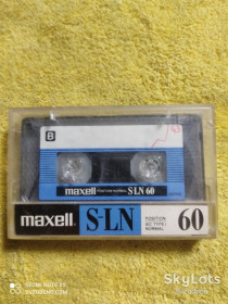 Касети Кассеты ^/--/^ Б/У Аудио кассетa MAXELL S-LN 60 ^_^^^ Б/У Аудіо касета MAXELL S-LN 60 - фото фото фото