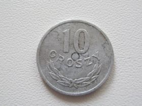 - року - года ^/--/^ Польша 10 грошей 1970 года #14602 ^_^^^ Польща 10 грошей 1970 року #14602 - фото фото фото