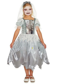 Карнавальні костюми Карнавальные костюмы ^/--/^ Платье сукня halloween tesko зомбі мертва наречена 5-6 р 110-116 - фото фото фото