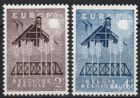 Бенілюкс Бенилюкс ^/--/^ Бельгия 1957 Европа СЕРТ Mi 1070-1071 MNH ^_^^^ Бельгія 1957 Європа СЕРТ Mi 1070-1071 MNH - фото фото фото