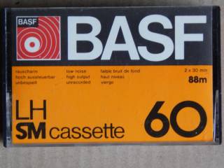 Касети Кассеты ^/--/^ Кассеты BASF LH-60  (1976 год выпуска, 3 шт) ^_^^^ Касети BASF LH-60 (1976 рік випуску, 3 шт) - фото фото фото