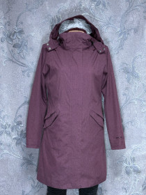 Куртки Куртки ^/--/^ Технологічна міська парка куртка плащ Patagonia Women&amp;apos;s Vosque M 46-48 розмір водонепроникна марсала мембрана H /--/ 2 /--/ No оригінал жіночий верхній одяг демісезон осінь весна ідеальний стан - фото фото фото