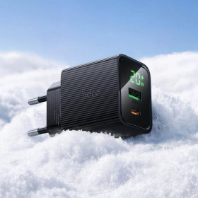Зарядні пристрої Зарядные устройства ^/--/^ МЗП Hoco CS /--/ 83 /--/ A Excellent with digital display PD /--/ 20 /--/ W+QC /--/ 3.0   (1 /--/ USB-A/1 /--/ C) ^_^^^ МЗП Hoco CS /--/ 83 /--/ A Excellent with digital display PD /--/ 20 /--/ W+QC /--/ 3.0 (1 /--/ USB-A/1 /--/ C) - фото фото фото
