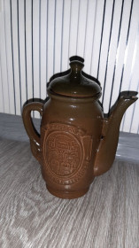 Статуетки, Скульптури, Фігурки, Фарфор Статуэтки, Скульптуры, Фигурки, Фарфор ^/--/^ Чайник Заварник Харьков горэлектротранспорт трамвай 18 /--/ см керамика ^_^^^ Чайник Заварник Харків міськелектротранспорт трамвай 18 /--/ см кераміка - фото фото фото