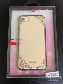 Чохли, бампера Чехлы, бампера ^/--/^ Чохол X-Fitted Perpetual Bloom Crystal Case для Apple iPhone 7 / 8 / SE 2 / SE 3 gold ^_^^^ Чехол X-Fitted Perpetual Bloom Crystal Case для Apple iPhone 7 / 8 / SE 2 / SE 3 gold - фото фото фото