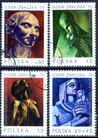 Мистецтво Искусство ^/--/^ Польша. Скульптура  (серия) 1975 г. ^_^^^ Польща. Скульптура (серія) 1975 - фото фото фото