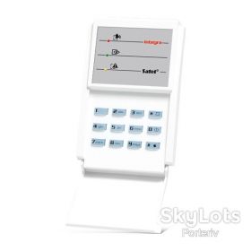Аксесуари та комплектуючі Аксессуары и комплектующие ^/--/^ Satel Integra INT-S-BL. Клавіатура  групи з контролем електрозамка ^_^^^ Satel Integra INT-S-BL. Клавиатура группы с контролем электрозамка - фото фото фото