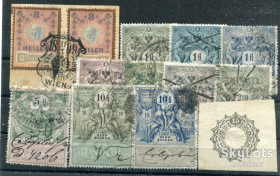 До  року До  года ^/--/^ Комплект штемпельні марки Австро-Угорщина 1883-85 ^_^^^ Комплект штемпельные марки Австро-Венгрия 1883-85 - фото фото фото
