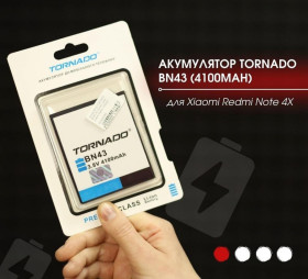 Інше Другое ^/--/^ Акумулятор TORNADO BN /--/ 43  (4100 /--/ mAh) для Xiaomi Redmi Note 4 /--/ X ^_^^^ Аккумулятор TORNADO BN /--/ 43 (4100 /--/ mAh) для Xiaomi Redmi Note 4 /--/ X - фото фото фото