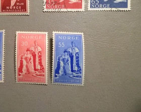 Історія та особистості История и личности ^/--/^ Норвегия Личности 1955 ^_^^^ Норвегія Особистості 1955 - фото фото фото