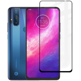 Чохли, бампера Чехлы, бампера ^/--/^ Захисне скло Fiji Premium для Motorola One Hyper повне проклеювання Anti-Static чорний ^_^^^ Защитное стекло Fiji Premium для Motorola One Hyper полное проклеивание Anti-Static черный - фото фото фото