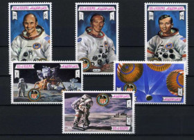 Освоєння космосу Освоение космоса ^/--/^ Рас эль Хайма Ras al Khaima Space  1972  Mi 738-743 /--/ A Apollo 16 MNH Cv 5 ^_^^^ Рас ель Хайма Ras al Khaima Space 1972 Mi 738-743 /--/ A Apollo 16 MNH Cv 5 - фото фото фото