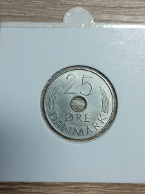 Данія Дания ^/--/^ Данія 25 ере 1977 ^_^^^ Дания 25 эре 1977 - фото фото фото