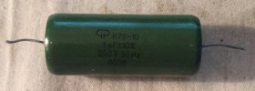 Конденсатори Конденсаторы ^/--/^ Конденсатор К /--/ 75-10 1 мкф. * 250 В. Б/у. В лоте 1 штука! ^_^^^ Конденсатор К /--/ 75-10 1 мкф. * 250 В. Б/у. У лоті 1 штука! - фото фото фото
