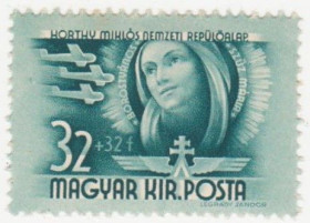 Угорщина Венгрия ^/--/^ Венгрия  1941 г. № 680 * ^_^^^ Угорщина 1941 р. No 680* - фото фото фото