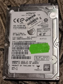 Жорсткі диски Жесткие диски ^/--/^ 100% hdd 2.5 500 гб hitachi 7200 67.0/67.0 жесткий диск hts /--/ 727550 /--/ a /--/ 9 /--/ e /--/ 364 хитачи ^_^^^ 100% hdd 2.5 500 гб hitachi 7200 67.0/67.0 жорсткий диск hts /--/ 727550 /--/ a /--/ 9 /--/ e /--/ 364 хитачі - фото фото фото