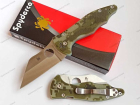Ножі, мультітули Ножи, мультитулы ^/--/^ Ніж складаний Spyderco Yojimbo 2 C /--/ 85 /--/ GP /--/ 2 Ніж складаний Spyderco Yojimbo 2 C /--/ 85 /--/ GP /--/ 2 Ніж Спвйдерко таки Піксель EDC - фото фото фото