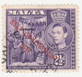 Мальта Мальта ^/--/^ Мальта  1948 г..№ 203 гашеная ^_^^^ Мальта 1948 р. No 203 гашена - фото фото фото