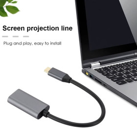 Шлейфи, перехідники Шлейфы, переходники ^/--/^ Переходник USB Type-C to HDMI  (4 /--/ K) ^_^^^ Перехідник USB Type-C to HDMI (4 /--/ K) - фото фото фото