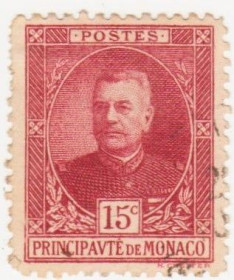 Малі Держави Європи Малые Государства Европы ^/--/^ Монако  1923  г. № 65 гашеная ^_^^^ Монако 1923 р. No 65 гашена - фото фото фото