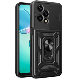 Чохли, бампера Чехлы, бампера ^/--/^ Чохол Fiji Camera Defence для Honor 200 Lite бампер із захистом камери та підставкою Black ^_^^^ Чехол Fiji Camera Defence для Honor 200 Lite бампер с защитой камеры и подставкой Black - фото фото фото