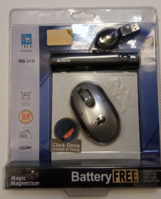 Миші Мыши ^/--/^ Бездротова миша A /--/ 4 /--/ Tech NB-20 /--/ D Battery FREE з килимком   (Нова, запакована) без резервної ціни ^_^^^ Беспроводная мышь A /--/ 4 /--/ Tech NB-20 /--/ D Battery FREE с ковриком (Новая, упакованная) без резервной цены - фото фото фото