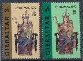 Інше Другое ^/--/^ Гибралтар Рождество 1972 ^_^^^ Гібралтар Різдво 1972 - фото фото фото