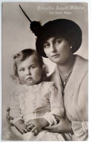 Іноземні Иностранные ^/--/^ Открытка почтовая карточка Prinzessin August Wilhelm 1910-е Berlin Fv /--/ 8.2 ^_^^^ Поштова картка Prinzessin August Wilhelm 1910 Berlin Fv /--/ 8.2 - фото фото фото